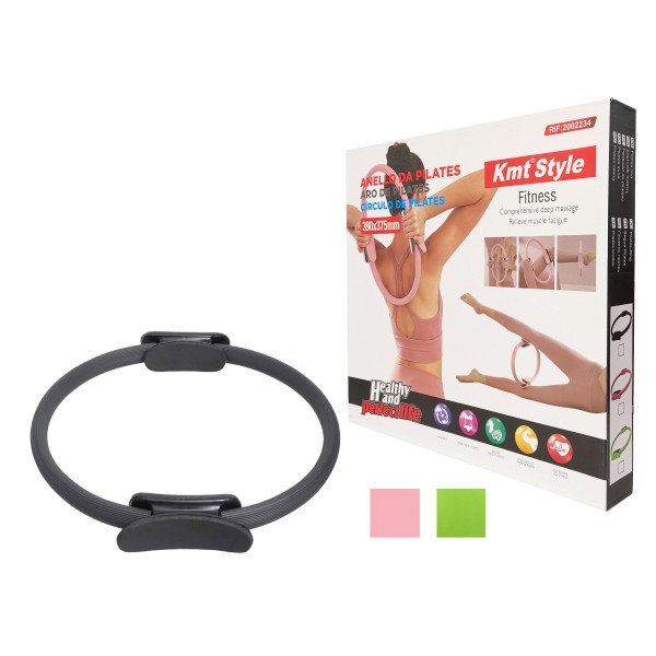 ΔΑΧΤΥΛΙΔΙ ΠΙΛΑΤΕΣ ΜΑΥΡΟ / ΡΟΖ / ΠΡΑΣΙΝΟ 390X375MM 2002234